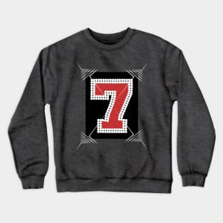 Camouflage 7 Red - An Edge Tribute Crewneck Sweatshirt